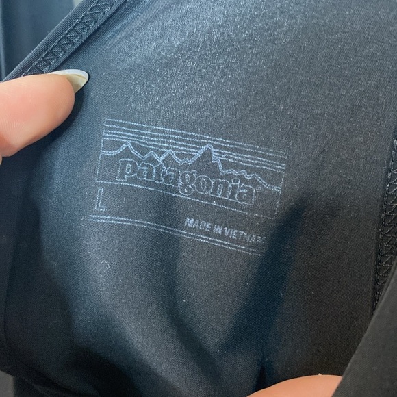 Patagonia Black Fleetwith Dress - with pockets - Crossover back detail - LG - Picture 5 of 12